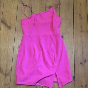 Lulu's Bright Pink Dress